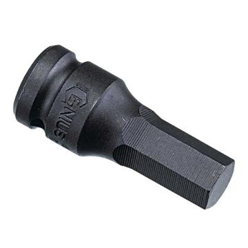 genius/天赋 3/8"(10mm)系列气动内六角旋具套筒3/8"*4mm*52mmL 345204