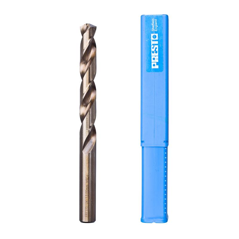 百事通 (PRESTO)含钴高速钢直柄麻花钻12.50mm 0111112.5