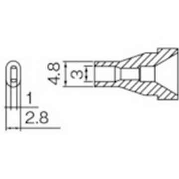 白光 喷嘴 3X1MM【海外现货】 N6115