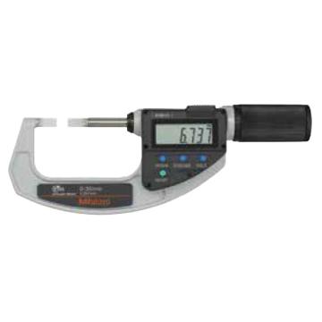 Mitutoyo/三丰 数显薄片千分尺0-30*0.001mm、A型、快进型、IP65、不含第三方检测 422-411-20