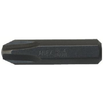 ANEX 冲击起子用位子 ＋４×３６ 对边８毫米六角轴 AK21P436