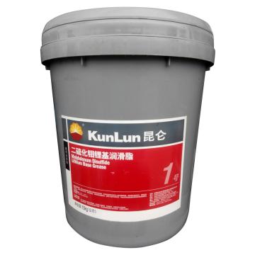 昆仑 润滑脂15KG/桶 二硫化钼锂基脂1号
