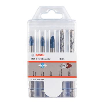 BOSCH 5件套瓷砖石工钻头混合套装 2607017598
