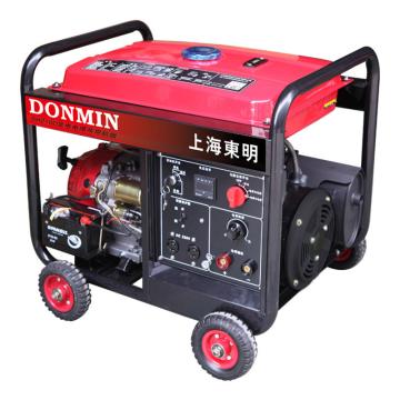 上海东明 单相汽油发电电焊两用机 SH210D，适用焊条3.2-4.0mm