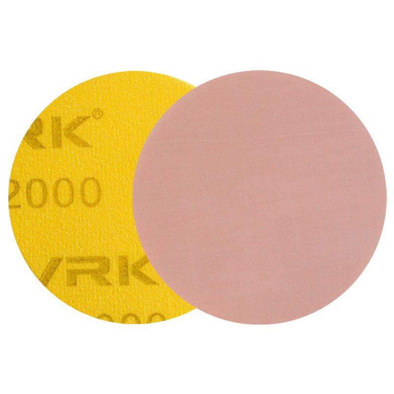 VRK VK-A58系列粉色圆形海绵砂纸10片 6寸150mm【2000目】