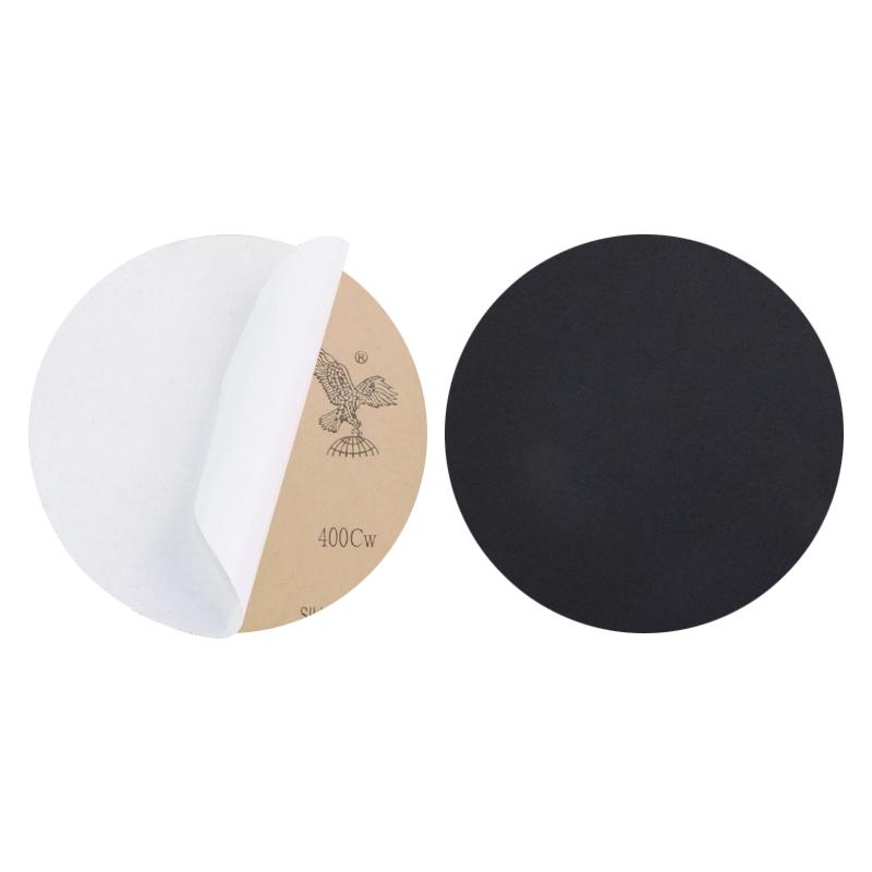 鹰半球 YBQ-A03系列鹰牌圆形金相砂纸100张 400目9寸225mm【带背胶】
