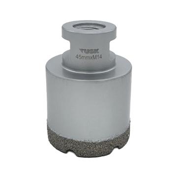 特思科 M14螺纹瓷钻钻孔器 M14*45