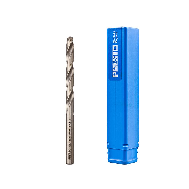 百事通 (PRESTO)含钴高速钢直柄麻花钻5.30mm 011115.3