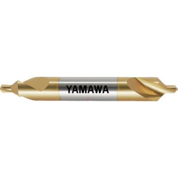 弥满和 带涂层强扭槽A型90°中心孔钻 CE-Q V 2.5×90°×7.7 CEQV25