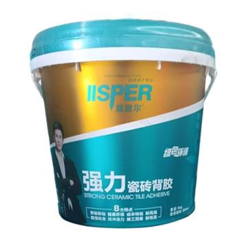 IISPER 强力瓷砖背胶 强力瓷砖背胶，白色，5kg/桶