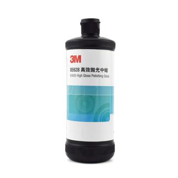 3M 机用高效抛光中蜡900ml/瓶 85928
