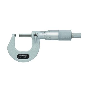 Mitutoyo/三丰 管材千分尺0-25*0.01mm（球面测砧）、不含第三方检测 115-115