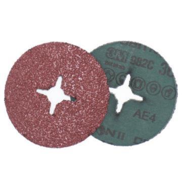 3M 982C钢纸打磨片（十字孔） 125×22MM，60#