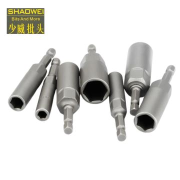 少威 6.35mm系列加深六角批头套筒DH13×80×6.35mm BS63580DH13