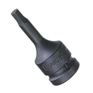 genius/天赋 3/8"气动12角旋具套筒3/8"x22mmx76mmL 3476T12