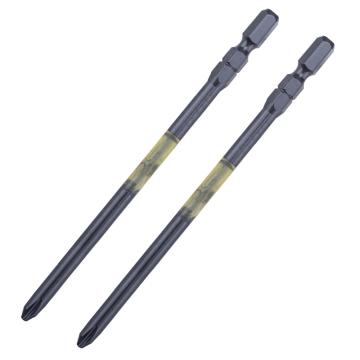 ANEX ABRD-2120 单头黑龙韧性43V强磁批头 PH2X120mm 2支装
