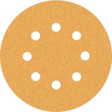 博世 随机轨道砂光机砂纸 C470 125mm #60 50片装 2608900909