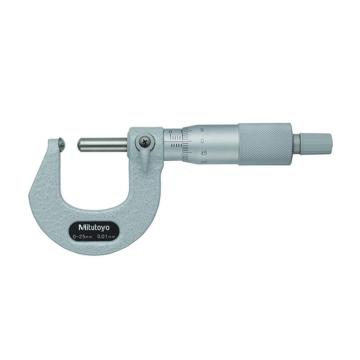 Mitutoyo/三丰 管材千分尺0-25*0.01mm（球面测砧）、不含第三方检测 115-215