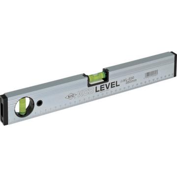 科德 带磁铁的箱型铝制水平仪 L550M150MM