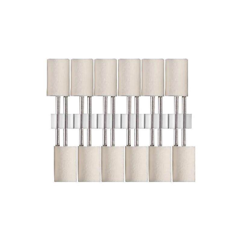 VRK VK-A16系列纤维羊毛磨头 圆柱形12*3mm 12支
