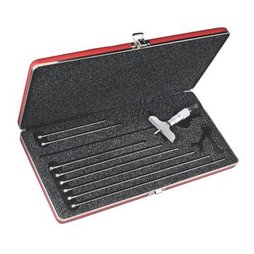 Starrett 深度千分尺0-225、分辨率0.01、基座63.5、不含第三方检测 440MZ-225RL