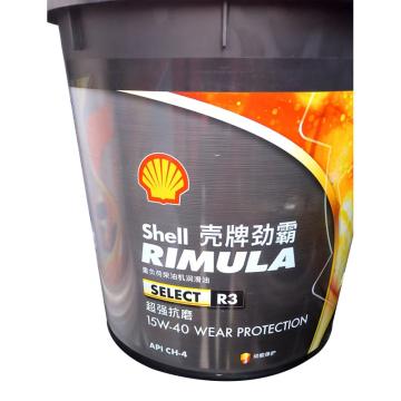 Shell/壳牌 柴机油，劲霸Rimula SELECT R3 15W-40 18L/桶 Rimula SELECT R3 15W-40