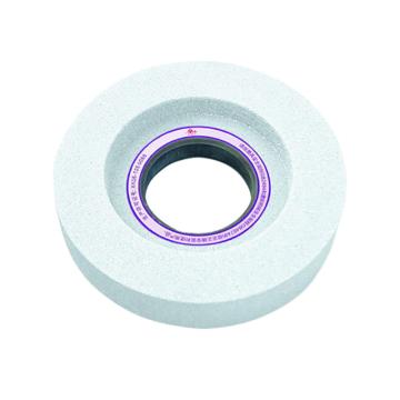 远东三圈 陶瓷双面凹砂轮|无心磨，白刚玉+绿碳化硅 7-350×125×127，WA/GC/F100M6V