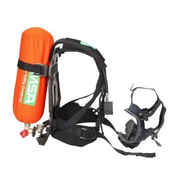 MSA/梅思安 AX2300自给式空气呼吸器含G1面罩+6.8L碳纤维带瓶表气瓶 10240486