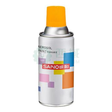 三和 自喷漆 25中黄，350ml/瓶
