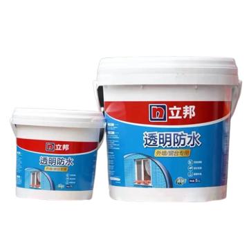 立邦 外墙窗台专用透明防水 透明，5KG/桶