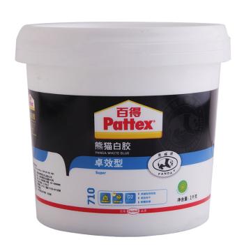 百得 熊猫白乳胶 710