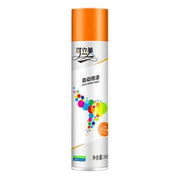 可立美 自动喷漆 158工程桔黄，200g/支（24支/箱）
