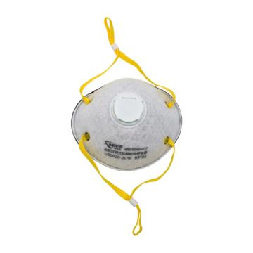 耐呗斯 防颗粒物口罩KP95，活性炭，带阀，头戴式 NBS9586VCP