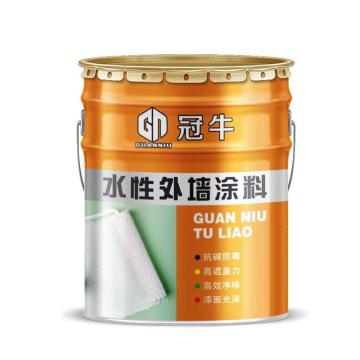 冠牛 外墙涂料 绿豆色 20kg/桶