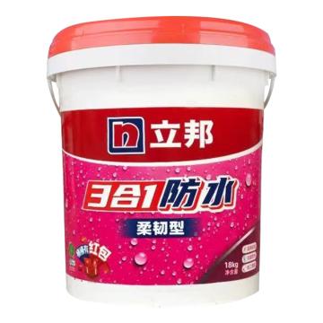 立邦 快涂宝三合一防水涂料 蓝灰色，18KG/桶