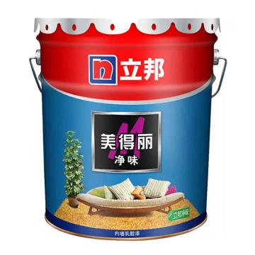 立邦 净味美得丽 内墙乳胶漆 白色，18L/桶