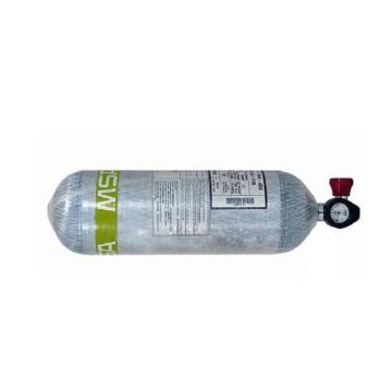 MSA/梅思安 6.8L空气呼吸器气瓶碳纤维复合材质，带表 3579164