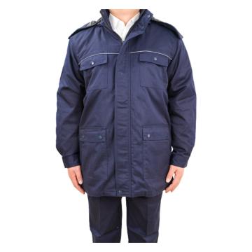BS 冬季工作服套装新雪丽保暖棉，藏蓝色（175） BS冬防静电蓝-XL