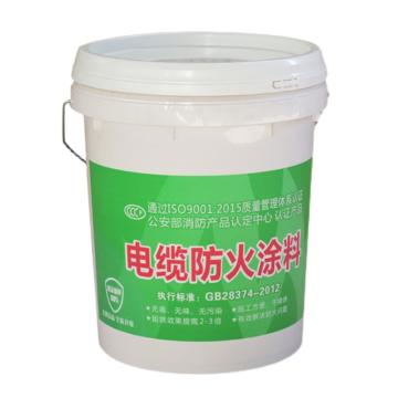 RHKJ 水性电缆防火涂料 水性，白色，20kg/桶