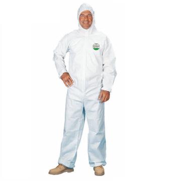Lakeland/雷克兰 防化服赛服佳带帽连体（白色） ESGP528-XXL