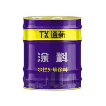 通薪 防水涂料，RAL040-30-20咖啡棕 防水涂料，咖啡色，25kg/桶
