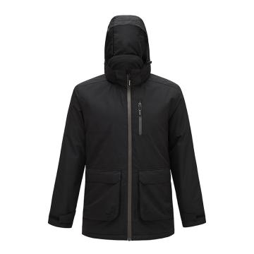 Lakeland/雷克兰 TD150中长款防寒服防水防污防油，新雪丽保暖棉 TD150黑色-L