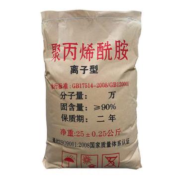 博康 阳离子聚丙烯酰胺 1800万分子量，20离子度，25kg/袋