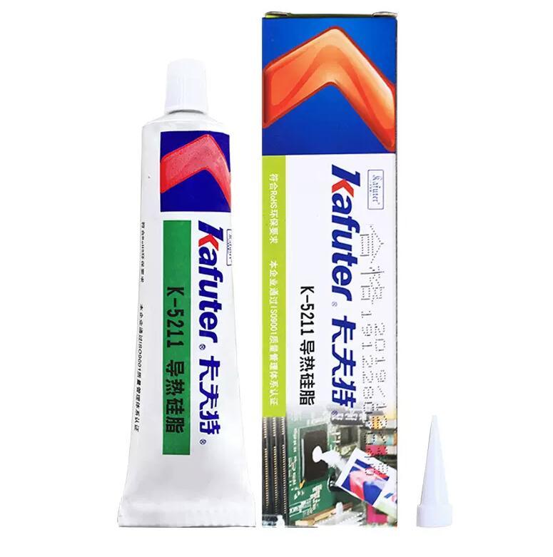 KAFUTER/卡夫特 耐高温散热膏导热硅脂白色 K-5211，