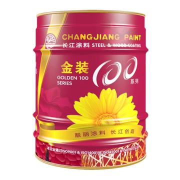 长江漆 醇酸面漆 醇酸面漆，蓝色，15KG/桶