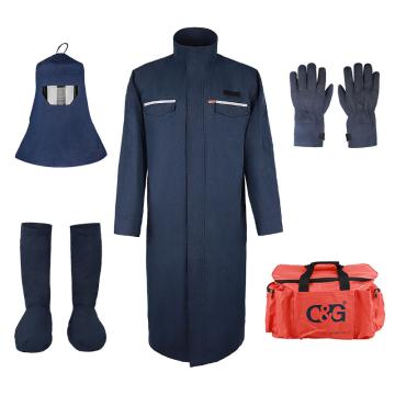 诚格 65cal防电弧服大袍套装（大袍、手套、腿套、封闭式头罩、套装包） ArcPro-RBKit-DP65-S