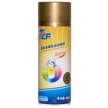 漆师傅 金属喷漆 35金色，400ML/支