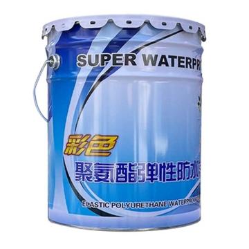 TX 油性彩色聚氨酯弹性防水涂料 油性聚氨酯防水涂料，黑色，25kg/桶