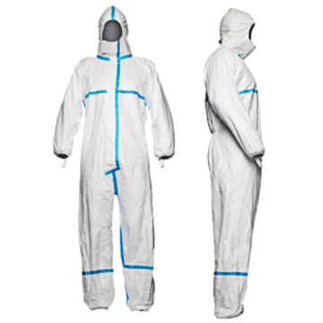 DUPONT/杜邦 医用一次性防护服Tyvek特卫强，白色胶条灭菌 TMC-XXXL