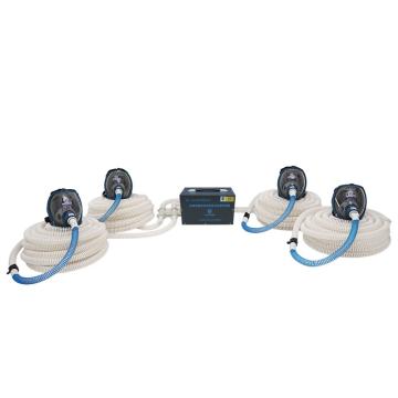 海固 智能型彩屏电动送风式长管呼吸器 HG-DHZK20AH6.0A/Q4全面罩四人